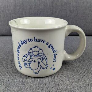 Disney Stitch 'This is a good day to have a good day' Light Marbling Mug